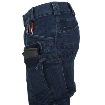 Helikon-Tex UTS kratke takticke hlace 11&#039;&#039; - Denim Stretch - Morsko Plava