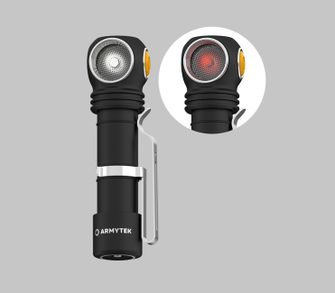 ArmyTek Wizard C2 WR Magnet White &amp; Red LED čeona lampa s magnetskim držačem napajanje iz akumulatora 1100 lm 3 h 65 g