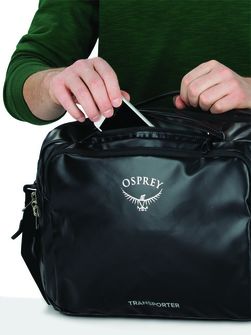 OSPREY TRANSPORTER CARRY-ON TORBA, crna