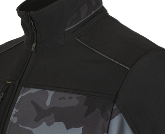 BENNON softshell jakna CAMOS, crna/siva