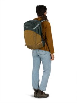 OSPREY gradski ruksak NEBULA,  green tunnel/brindle brown