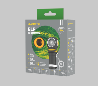 ArmyTek Elf C2 White LED ručna svjetiljka napajanje iz akumulatora 1100 lm 4800 h 65 g