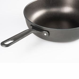 GSI Outdoors duboka tava od lijevanog željeza s poklopcem Guidecast Frying Deep Pan 254 mm