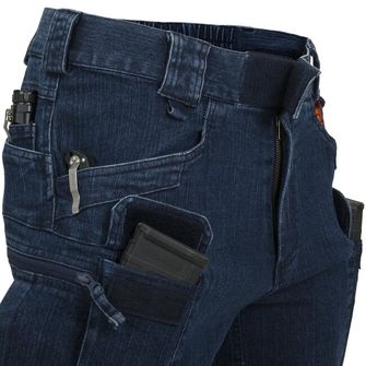 Helikon-Tex UTS kratke takticke sortse 8.5&quot; - Denim Stretch - Morsko Plava