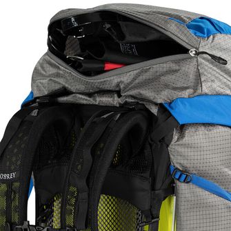 OSPREY turistički ruksak EXOS PRO 55,  dale grey/agam blue