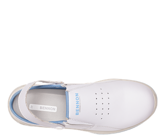 BENNON radne cipele WHITE OB Slipper