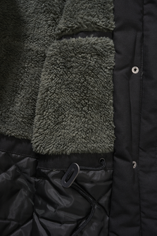 Brandit Marsh lake parka ženska zimska jakna s kapuljačom, crna