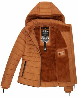 Marikoo Amber ženska zimska jakna s kapuljačom, rusty cinnamon
