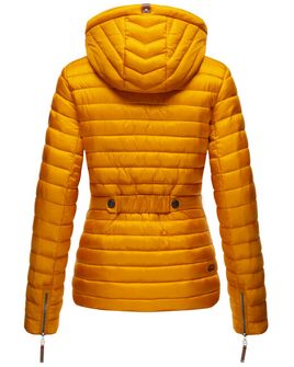 Marikoo ANIYAA Ženska prijelazna jakna s kapuljačom, žuta