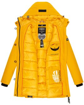 Navahoo ženska zimska jakna s kapuljačom Freezestoorm, žuta