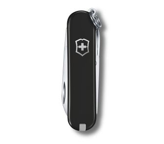 Victorinox Classic SD Colours Dark Illusion višenamjenski nož 58 mm, crni, 7 funkcija