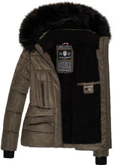 Navahoo Adele ženska zimska jakna s kapuljačom, anthracite