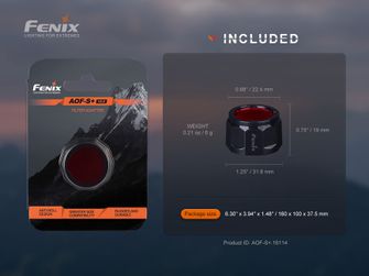 Fenix Crveni filter AOF-S+ V2.0