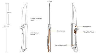 Ruike M121-TK džepni nož na zatvaranje