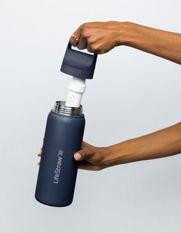 Lifestraw Go 2.0 filter boca od nehrđajućeg čelika 1L, bijela