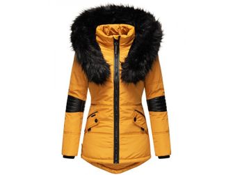 Navahoo NIRVANA Ženska zimska jakna s kapuljačom, yellow