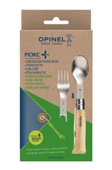 Opinel kompletan set za kampiranje PICNIC+ s nožem N°08