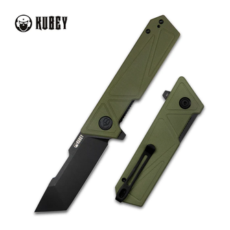 KUBEY Avenger Outdoor sklopivi nož, zelena