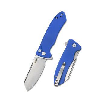 KUBEY Nož za zatvaranje Creon S - Blue G10