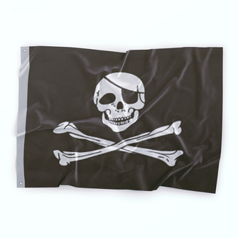 WARAGOD gusarska zastava Jolly Roger 150x90 cm